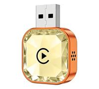 LXCMQL Carplay Wireless per Dodge Journey 2019 2020 2021, Adattatore CarPlay Wireless Converte da Cablato a Wireless Plug & Play Connessione Veloce Bluetooth,A