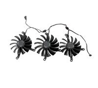 LXCOZED CF1015U12S 1X95MM 2X87MM per Ventola GPU Radeon RX 6700XT 6750XT per Scheda Grafica XFX Speedster SWFT 309 per 6700 XT 12GO(3PCS)