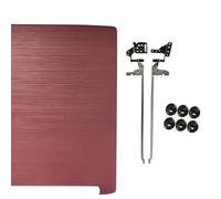 LXCOZED per Acer Aspire 5 A515-51 A515-51G A515-41G A615-51G Custodia Posteriore LCD/Cornice Anteriore/Cerniere per Laptop(Red A H Screw)