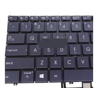 LXCOZED US GR per ITA per fra Tastiere retroilluminate per ASUS per ExpertBook B9 B9450 Fa B9450FA Inglese Tedesco Francese Italiano 0KNB0 1620US00 1620GE00(IT KB)