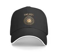 LXCUDXZ Cappellino da Baseball New Helios Greek God of The Sun Ancient Symbol Baseball cap Snap Back Hat Luxury Men's Hats Women's Festa Regalo