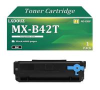 LXDOUZ Cartuccia Toner Nero MX-B42T (Senza Chip) | Sostituzione Compatibile per Sharp MX-B427W MX-B427PW Stampante | Alta Capacità 6000/10000/20000 Pagine Disponibili-Black||6000 Pages