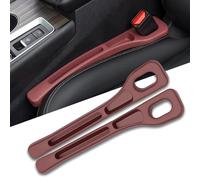 LXFDAFA 2 Pezzi Riempitivo per Spazio Seggiolino Auto per Ford Kuga St-Line 2020-2023, Riempitivo Fessure Sedile Auto Organizzatore Tasca Portaoggetti,Red