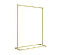 LXGJSQY Appendiabiti Appendiabiti per Carichi Pesanti Appendiabiti in Metallo Appendiabiti Appendiabiti Grande capacità Utilizzato in Camera da Letto, Boutique/Oro/120X40X150Cm