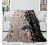 LXHASPIEO Americano F18 Caccia Coperta Soffice - Militare Coperta Per L'aria Condizionata Morbida Regalo Compleanno Per Figlio/figlia/nipote/nipotina/amico - Divano Letto Decoro 80x90inch(200x230cm)