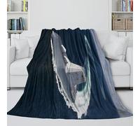 LXHASPIEO Americano Zumwalt Cacciatorpediniere Coperta Morbida - Militare Coperta Per L'aria Condizionata Regalo Compleanno Per Figlio/figlia/nipote/nipotina/amico 60x80inch(150x200cm)