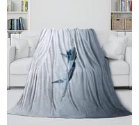 LXHASPIEO Russo Su57 Caccia Coperta - Militare Coltre Regalo Compleanno Per Il Marito/fidanzato/fidanzata - Coltre Che Porta Calore E Felicità in Una Giornata Uggiosa E Cupa 80x90inch(200x230cm)