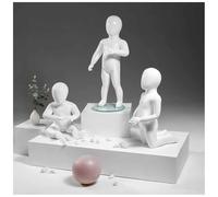 LXHELIVERY Kids Mannequin Full Body, Unisex Toddler Mannequin Body, Detachable Manikin Body Display with Base for Children(61 cm-a)