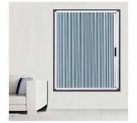 LXHELIVERY Tende A Pacchetto Senza Fili, Tende Scorrevoli Pieghevoli, con Telaio in Alluminio, Impermeabili, Termoisolanti, per Portefinestre, Cucina, Bagno(Blu,100x70cm/39.4x27.6in)