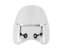 LXHWEAER Cupolino Parabrezza per V-Max 1200 1969-2017 1100 1995-2001 70-17 Moto 7/8 Pollici 1 Pollice Manubrio Parabrezza Vetro Deflettore(Clear Windshield)