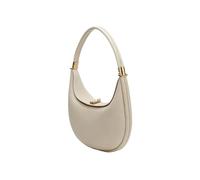 LXHZSY Pochette Donna Borsa a mezzaluna media, borsa da donna, a, braccio, a tracolla singola(WHITE)