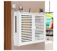 LXJBBD Scaffali galleggianti da parete per router, organizer per modem WiFi, per casa e ufficio, design con otturatore piccolo