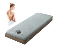 LXJDDLD Gray r,70x190cm 3cm,Imbottitura per Letto Spa in Cotone Lavorato A Maglia,Coprimaterasso per Lettino Massaggio con Foro Respiro,Materasso per Salone Bellezza,Cuscino per Letto in Schiuma