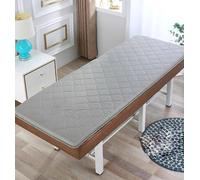 LXJDDLD ,Grey 3cm,190 * 75 cm T, Lash Bed Pad in Schiuma con Cinghie Angolari E Antiscivolo Comfort Spa O Facial Bed Topper per Estensioni delle Ciglia E Uso del Salone