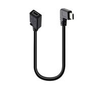 LXJLXD Cavo adattatore USB 5 pin femmina a tipo C maschio, convertitore cavo 5 V 2 A ricarica e 480 Mbps trasmissione dati connettori a convrsion cavo ricarica trasmissione dati