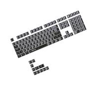 LXJLXD Only Keycap, keycap retroilluminato traslucido, 132 pezzi, profilo MDA spesso copritasti per 61/62/68/71/81/84/trasparenti