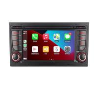 LXKLSZ Autoradio compatibile con Wireless Carplay/Android Auto per Audi A4 S4 RS4 2002-2008 SEAT EXEO con IPS touch screen da Bluetooth/Mirror Link/FM/AM/USB