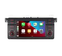 LXKLSZ Autoradio per BMW E46 serie 3 1999-2004 Compatibile con Wireless Carplay/Android Auto con IPS touch screen da Bluetooth/Mirror Link/FM/AM/USB