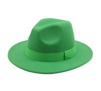 LXLAEOANG Cappello Elegante Uomo Cappello Fedora da Donna, Cappelli Invernali, con Nastro, Uomo, a Tesa Larga, Classico, Cerimonia, Chiesa, Bombetta Cappello Formale Uomo(Color 1,52-54cm(Kids))