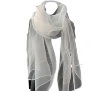 LXLAEOANG Sciarpa Leggera in Filo d'oro | Protezione decorativa for il collo lunga e moda da donna. Accessorio versatile