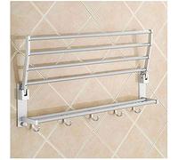 LXLTL Bagno Stendibiancheria A Parete Balcone Stendino Pieghevole Estensibile Acciaio Inossidabile 50cm