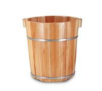 LXMBHAM Secchio per pediluvio in Legno Massaggio ai Piedi Spa per la casa, Pediluvio Rilassante per Pedicure, Secchio per Sauna in Legno, Spa per Piedi e Gambe per Adulti, Grande pediluvio per Vasca