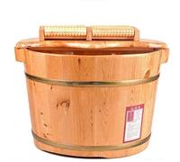LXMBHAM Secchio per pediluvio in Legno Regalo per la casa Vaschetta per Pedicure in Legno Secchio per pediluvio in Legno massello Secchio per pediluvio Massaggio Botti per Pedicure in Cedro Botti per