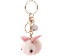 LXONTSG Coniglio di Peluche Faux Pelliccia Portachiavi