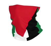 LXqlSS Maschera per il viso con stampa bandiera palestinese, sciarpa rinfrescante per il sole, passamontagna per uomini e donne