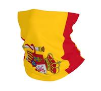 LXqlSS Maschera per il viso con stampa bandiera spagnola, sciarpa rinfrescante per il sole, passamontagna bandana, copertura per uomini e donne