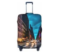 LXqlSS Streets of New York City - Copribagagli approvato per valigie, protezione per valigie da 45-81 cm, grande, strade di New York, L, Strade di New York, L