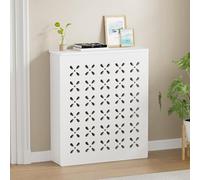 LXRHLIKG Copritermosifone, Copri Termosifone Moderno, Copritermosifoni Decorativo Protettivo per Termosifoni, Motivo a cavità, Montaggio a Parete Verticale, con Ganci(80x90x15cm/31x35x6in)