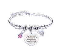 LXSAZP Bracciale Donna Regalo Natale per Nonna - Braccialetto Elegante