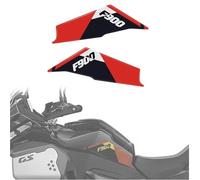 LXSKJ Adesivo per carrozzeria Accessori per Moto Adesivo Protettivo in Resina 3D per BMW F900GS F 900 GS Adventure 2024 Adesivo per Paraserbatoio(White)