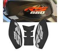 LXSKJ Adesivo per carrozzeria Adesivi Moto Paraserbatoio Tankpad per Aprilia RS 660 2020 2021 2022 Accessori Protezione Moto(Grey)