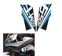 LXSKJ Adesivo per carrozzeria Adesivi Moto Paraserbatoio Tankpad per CFMOTO 650MT 650 MT Accessori Protettivi Moto(Blue)