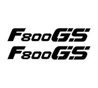 LXSKJ Adesivo per carrozzeria per BMW F800GS F 800 GS F 800GS 2008 2009 2010 2011 2012-2018 Autoadesivi del Motociclo Decalcomania Accessori(Black)