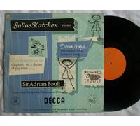 LXT 2862 O/G JULIUS KATCHEN Rachmaninov Paganini/Dohnanyi Nursery Song vinyl LP