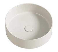 LXTEDJ Lusso Moderno Bagno Lavandino Piccolo Lavatoio Ceramica, Lavabo Artistico Bianco Latte, Facile Da Installare E Pulire, Adatto A Tutti Gli Stili Di Casa-40X40X12CM