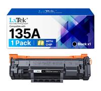 LxTek 135A W1350A Toner Con Chip Compatibile per HP 135A W1350A 135X W1350X per