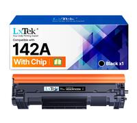 LxTek 142A Toner Con Chip Compatibili per Toner HP Laserjet M140W per HP 142A
