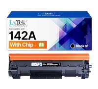 LxTek 142A Toner Con Chip Compatibili per Toner HP Laserjet M140W per HP 142A W1420A 142X W1420X per Laserjet Pro M110w M110 MFP M140w M140 M139w M139 (Nero, 1-Pack)