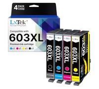 LxTek 603 XL 603XL Multipack Compatibile con 603 cartucce per stampanti xp 3100 per Expression Home XP-3100 XP-3105 XP-4100 XP-4150 XP-4105 XP-2100 XP-2105 XP-2810