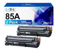 LxTek 85A Compatibili Cartucce di Toner Sostituzione per HP CE285A per LaserJet Pro P1102 P1102W M1212NF M1132 M1217NFW M1132 M1212 M1130 P1100 M1136 M1210 M1210MFP M1134 M1134MFP (Nero, 2-Pack)