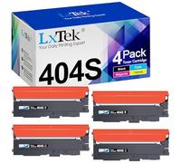 LxTek Compatibile Cartucce di Toner Sostituzione per Samsung 404S CLT-P404C per Xpress SL C430 C430W C480 C480W C480FN C480FW (Nero Ciano Magenta Giallo, 4-Pack)