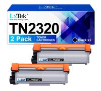 LxTek Compatibili Cartucce di Toner Sostituzione per Brother TN2320 TN2310 TN 2320 TN 2310 per MFC-L2700DW L2700DN L2720DW L2740DW per DCP-L2500D L2540DN per HL-L2300D 2360DN L2340DW (Nero, 2-Pack)
