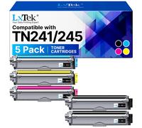 LxTek Compatibili Cartucce di Toner Sostituzione per Brother TN241 TN245 per HL