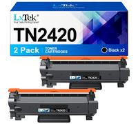 LxTek Compatibili Cartucce di Toner Sostituzione per Brother TN2420 TN2410 per