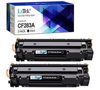 LxTek Compatibili Cartucce di Toner Sostituzione per HP 83A CF283A per LaserJet Pro M201dw M201n per MFP M225dn M225dw M125a M125rnw M125nw M127fn M127fp M127fs M127fw (Nero, 2-Pack)