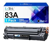 LxTek Compatibili Cartucce di Toner Sostituzione per HP 83A CF283A per LaserJet Pro M201dw M201n per MFP M225dn M225dw M125a M125rnw M125nw M127fn M127fp M127fs M127fw (Nero, 1-Pack)